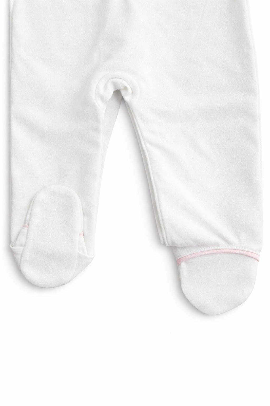 Hand-Smoked Embroidery Footie