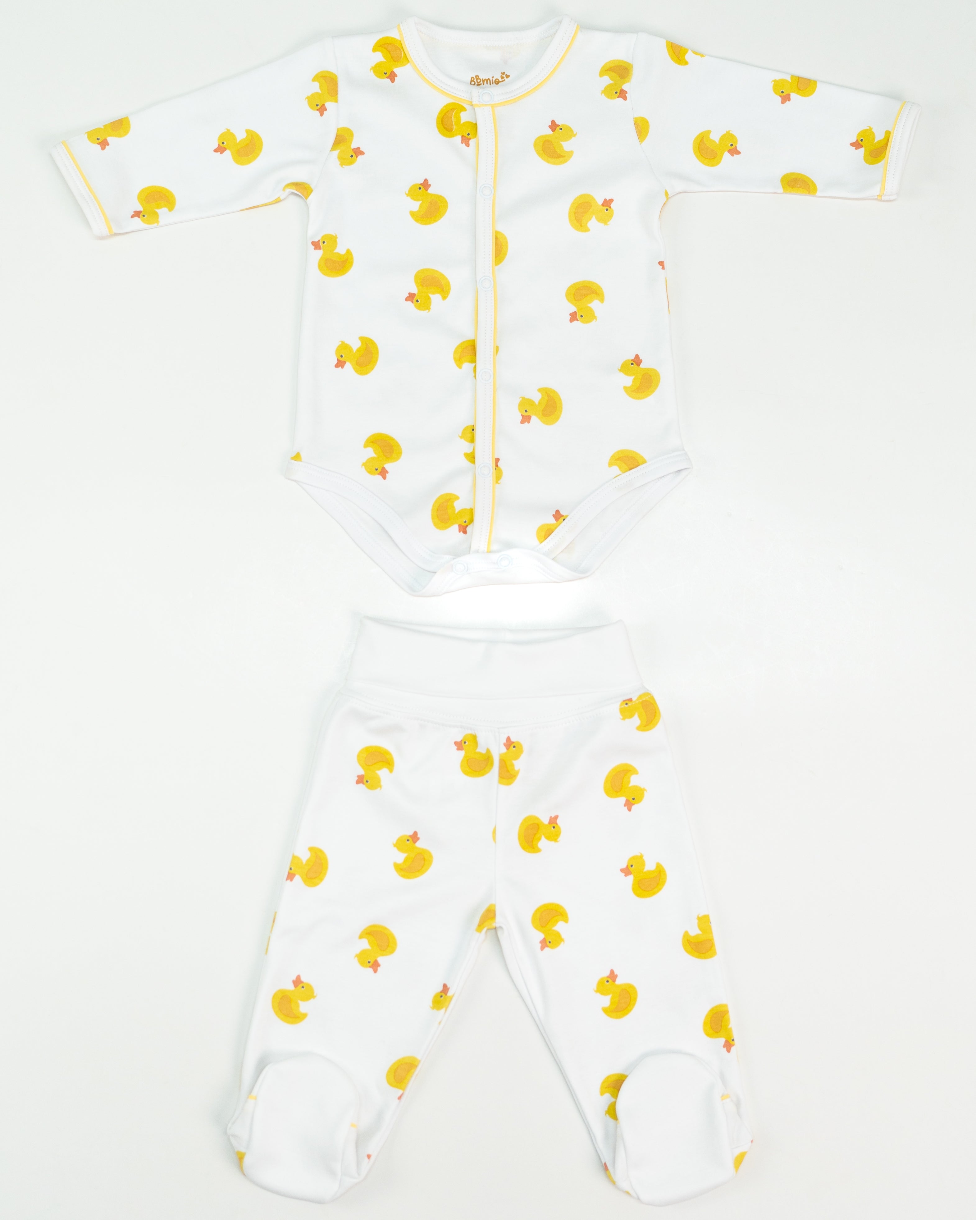 Rubber Duck Bodysuit & Pants Set