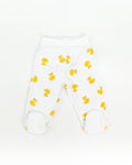 Rubber Duck Print Bodysuit & Pants Set