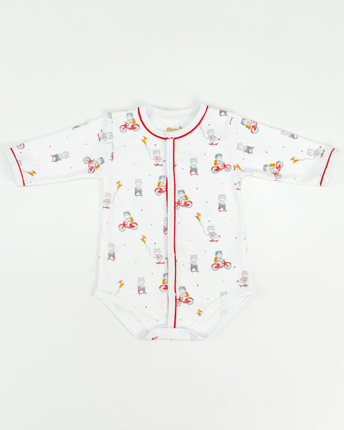 Bear Rider Print Body & Pants Set