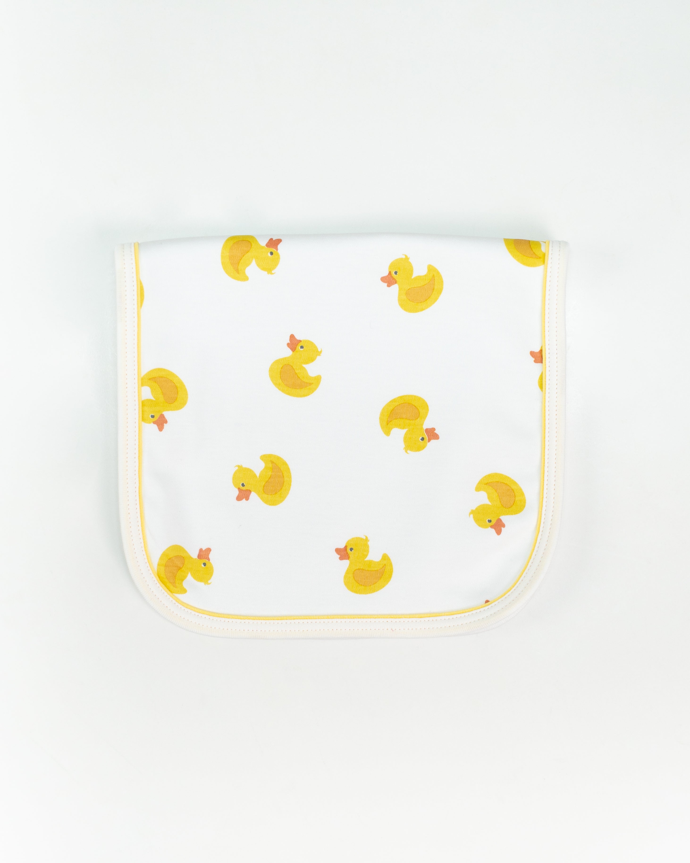 Rubber Duck Print Burp Cloth