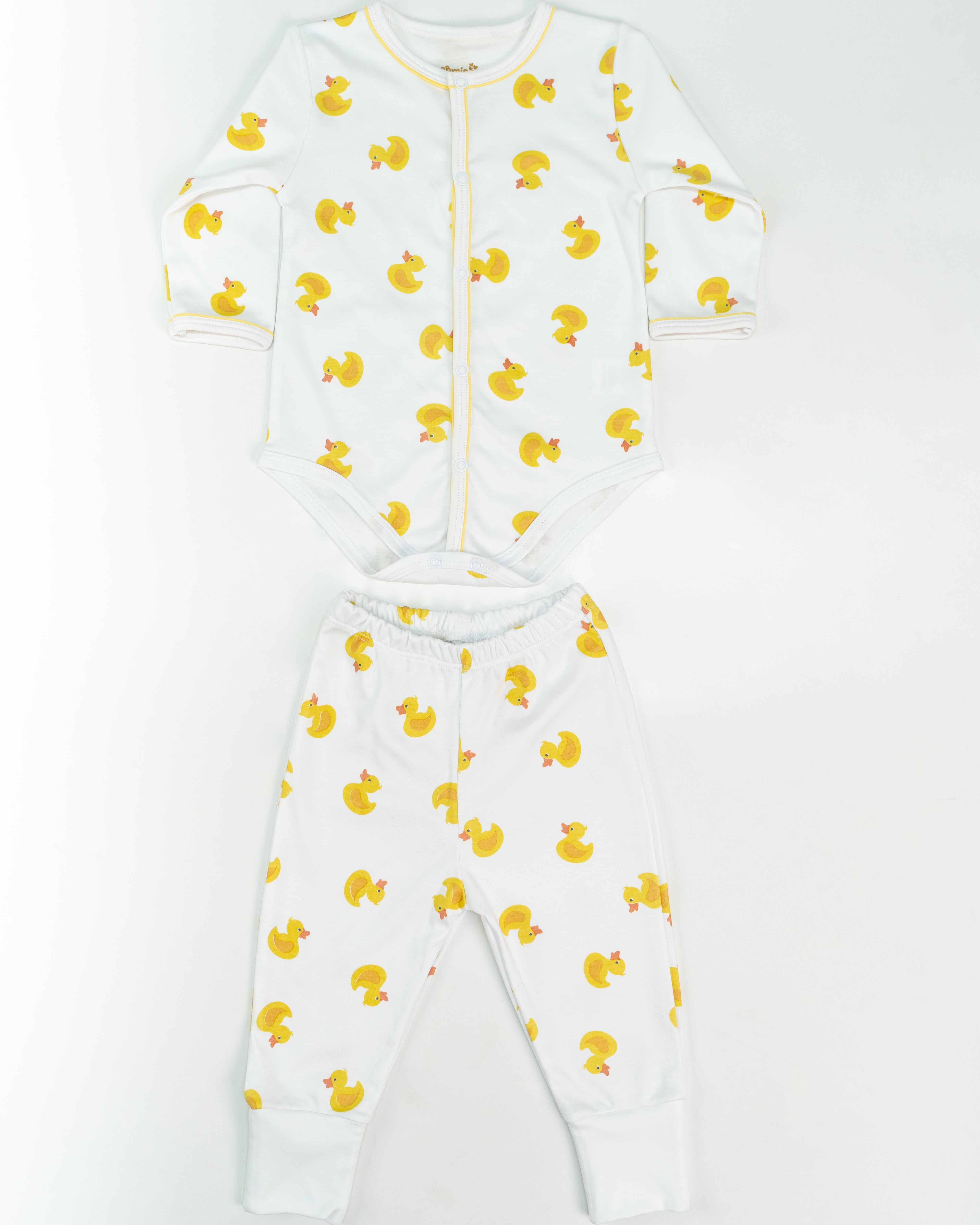 Rubber Duck Bodysuit & Pants Set
