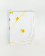 Rubber Duck Printed & Embroidered Blanket
