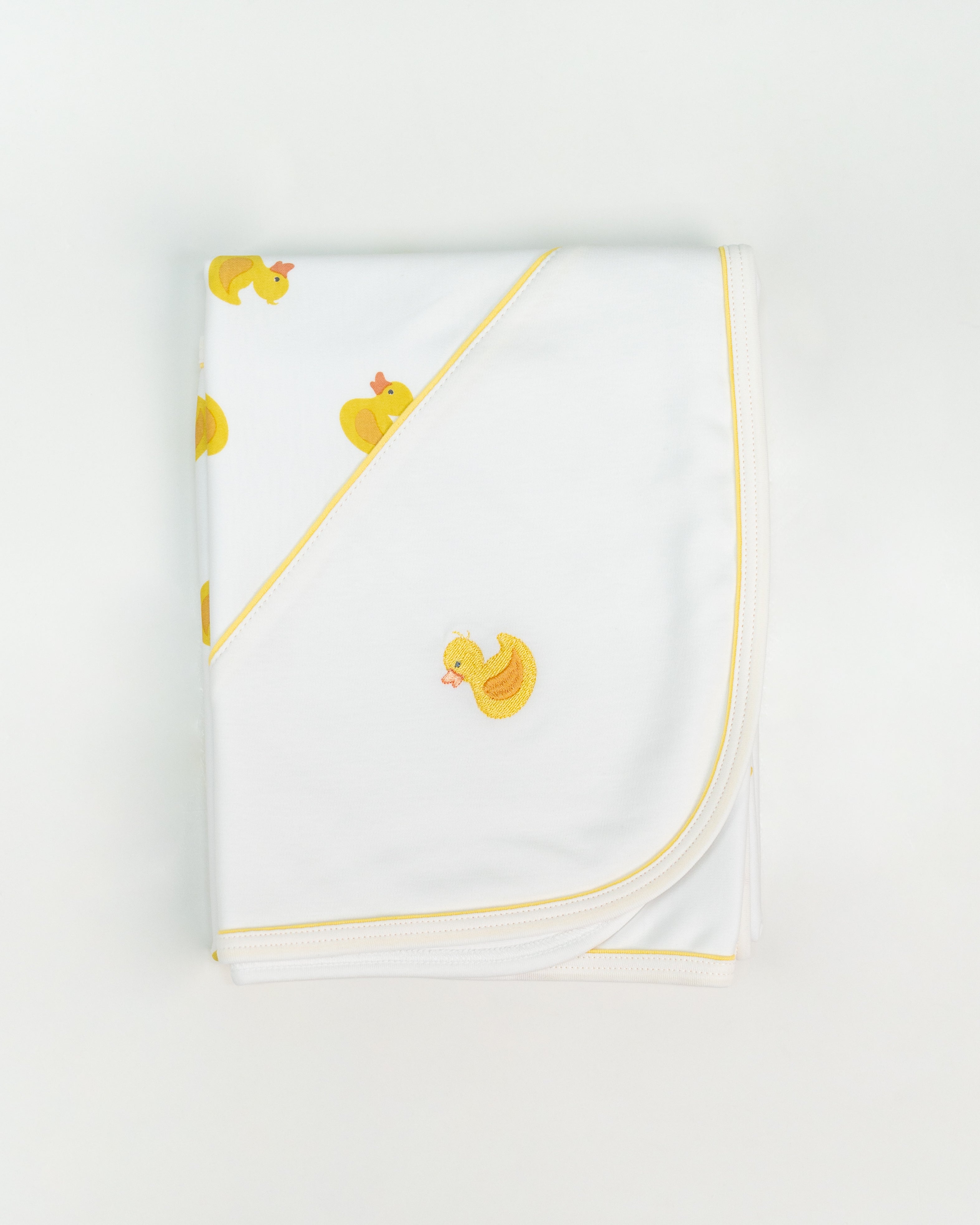 Rubber Duck Printed & Embroidered Blanket