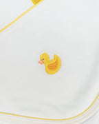 Rubber Duck Printed & Embroidered Blanket