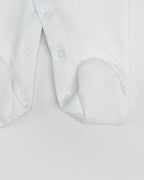 White Jacquard Rubber Duck Embroidered & Printed Footie