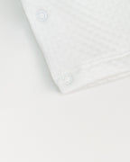 White Jacquard Rubber Duck Embroidered & Printed Footie