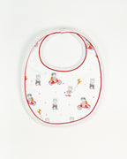 BBMIO Bear Rider Print Bib