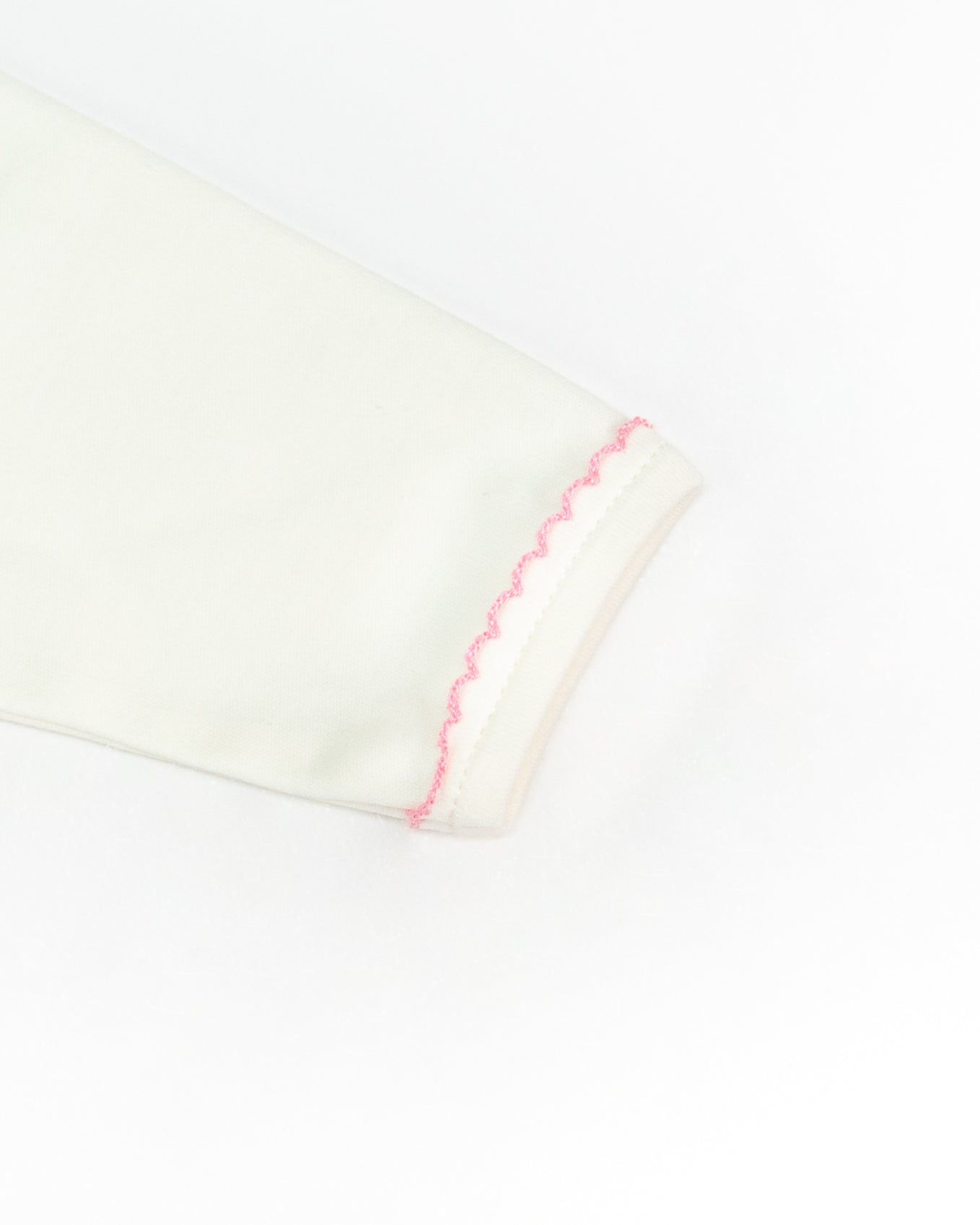 Shy Bunny Embroidered Footie
