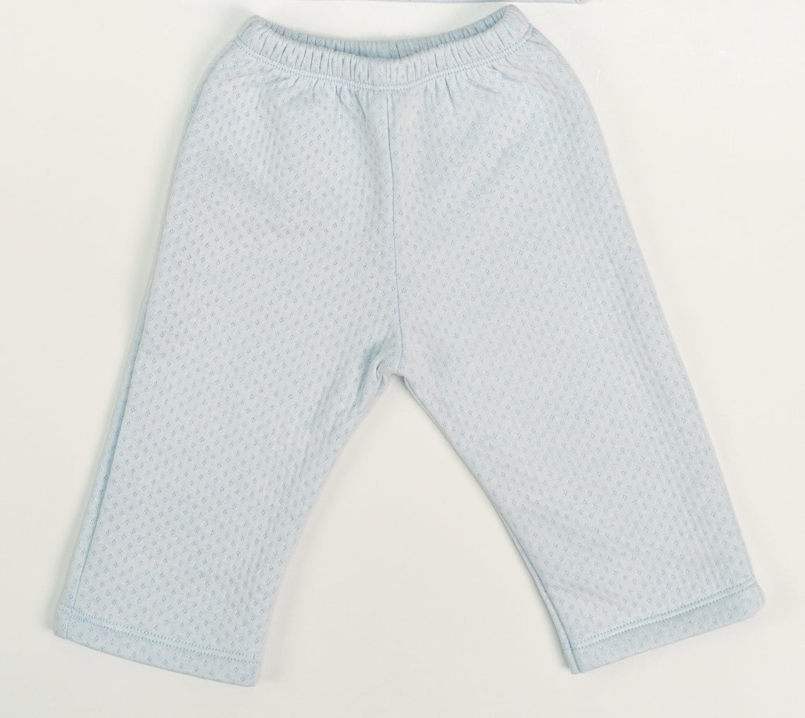 Jacket & Pants Set with Embroidered Bunny Collar