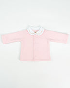 Embroidered Collar Jacket & Pants Set