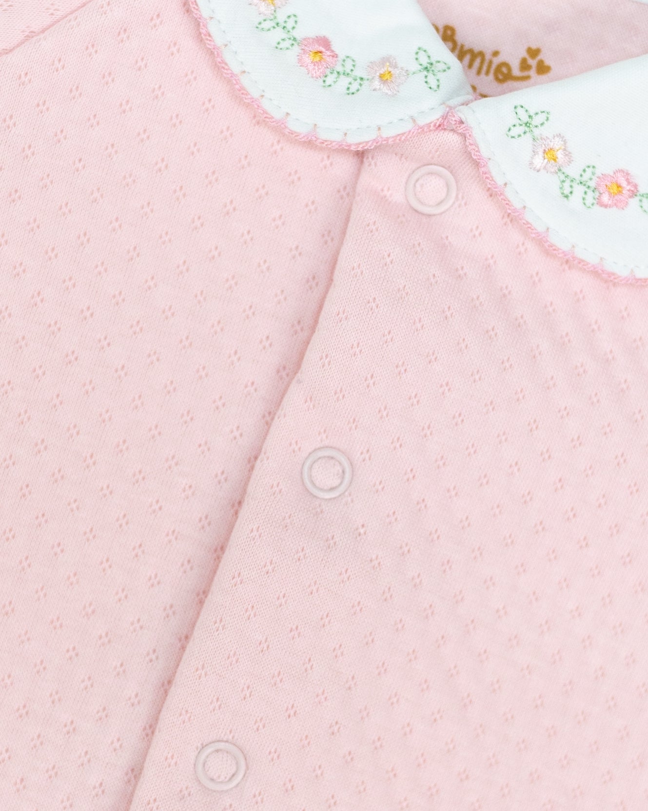 Embroidered Collar Jacket & Pants Set